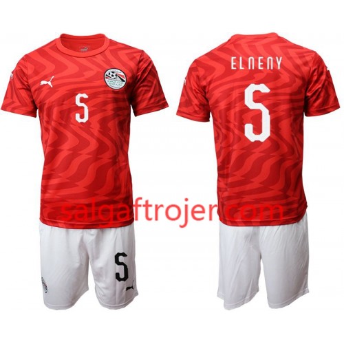 Egypten Fodboldtrøjer Elneny 5 Børn Hjemmebanesæt 2019 Kort ærmer Egypten Fodboldtrøjer Elneny 5 Børn Hjemmebanesæt 2019 Kort ærmer